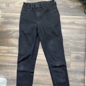 Black Straight Leg Jeans
